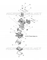ENGINE, CRANKCASE AND VILEBREQUIN
