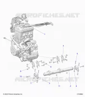 MOTEUR, MOUNTING & LONG BLOCK