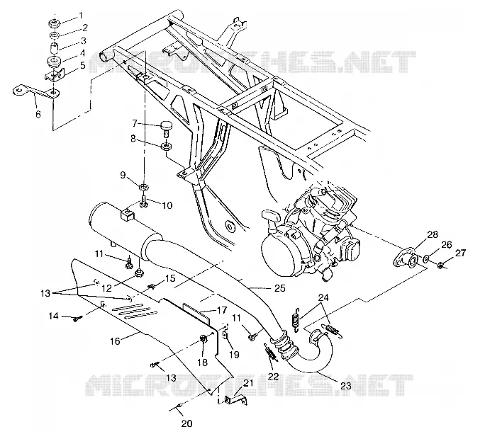 ECHAPPEMENT SWEDISH 4x4 400L S948140 (4926912691A012)