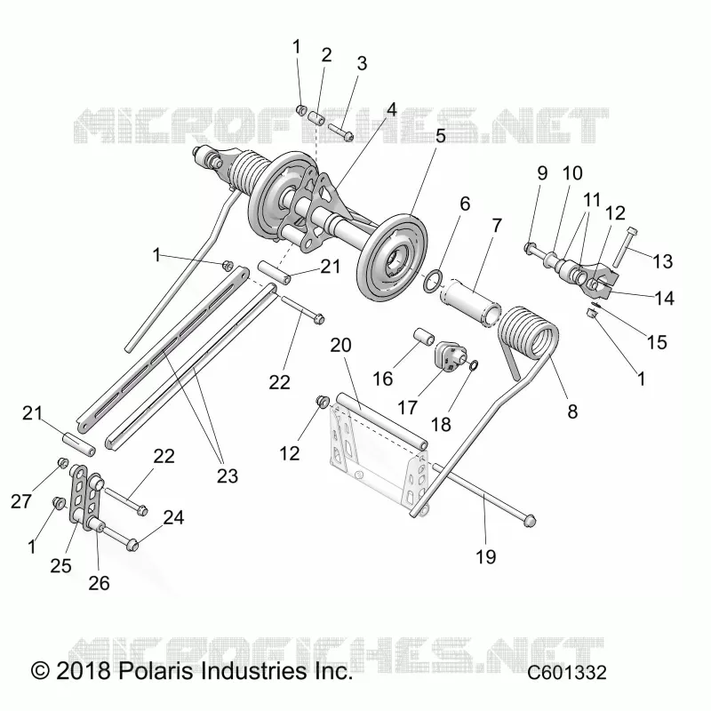 SUSPENSION, BRAS DE SUSPENSION ARRIERE