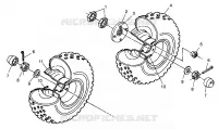 ROUE INTERMEDIAIRE BIG BOSS 6X6 400L W97AE38A (4940814081C004)