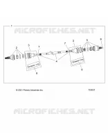DRIVE TRAIN, HALF ARBRE DE TRANSMISSION ARRIERE