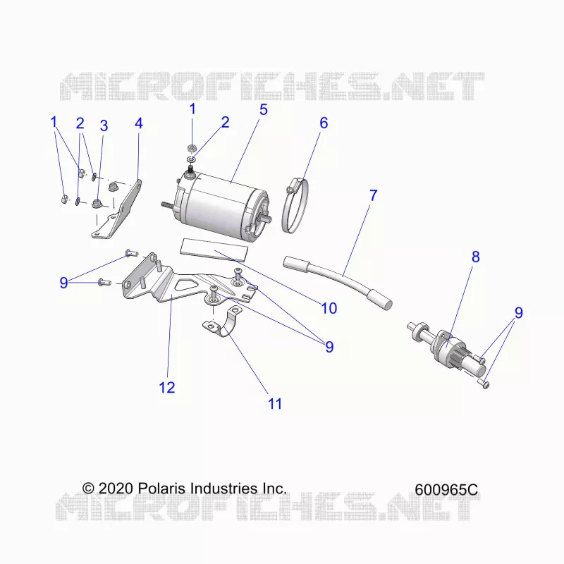 DEMARREUR MOTOR
