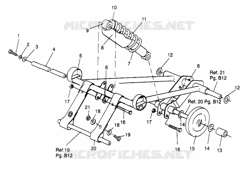 BRAS DE SUSPENSION AVANT (SKS) XLT SKS 0970556 (4937693769C002)