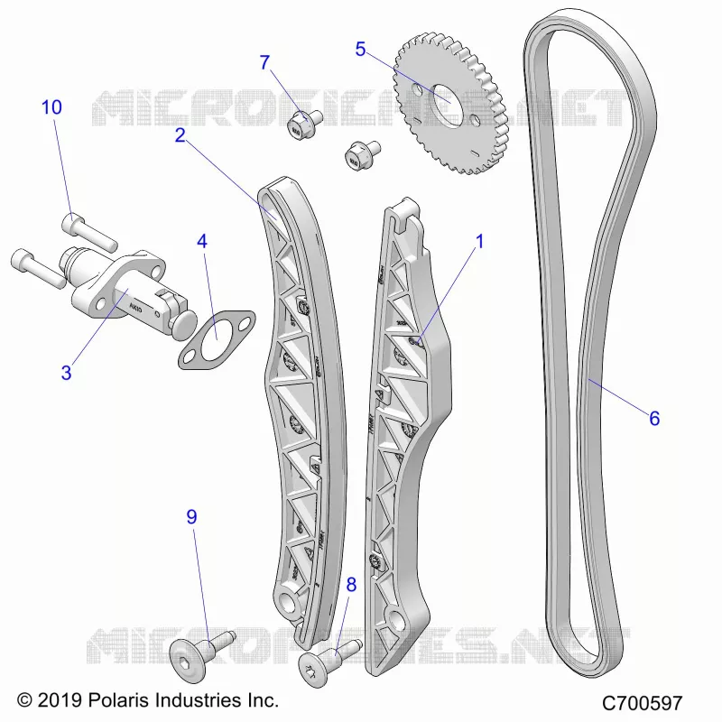 CHAINE DE DISTRIBUTION AND TENSIONER