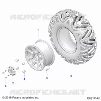 ROUES, REAR