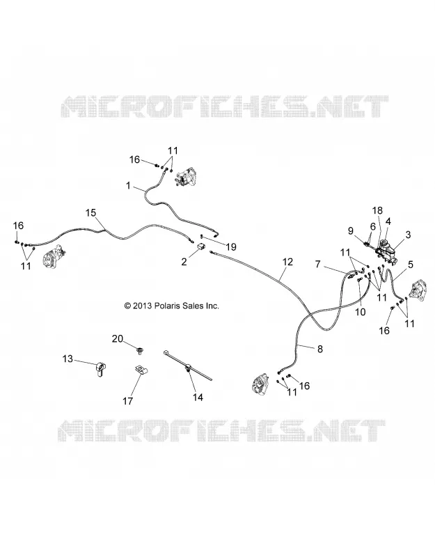 BRAKES, LINES AND MASTER CYLINDRE