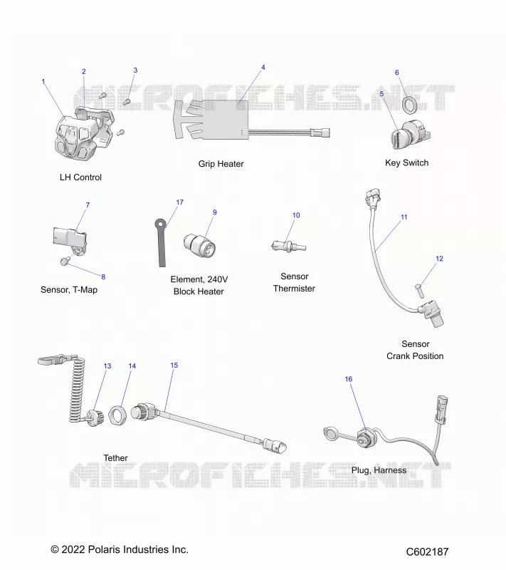 ELECTRICITE, SWITCHES, SENSORS AND COMPONENTS 1