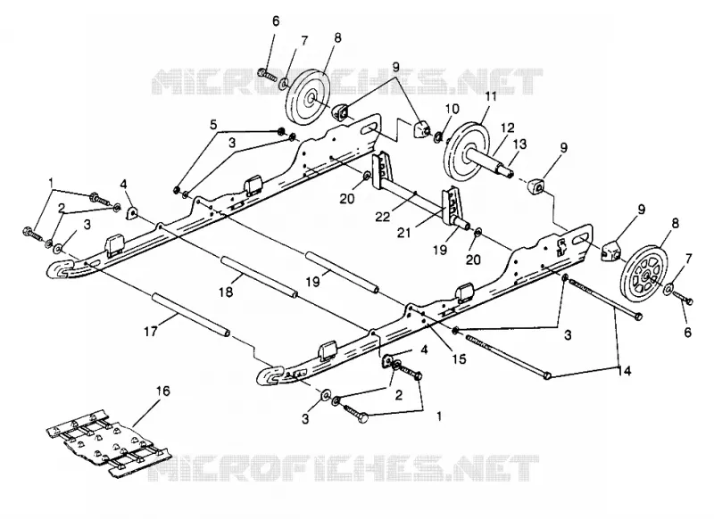 SUSPENSION XLT 0970756 (4937693769B011)