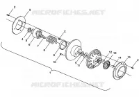 EMBRAYAGE DE TRANSMISSION ASSEMBLY STORM/0932770 AND STORM SKS/0932570 (4923032303024A)