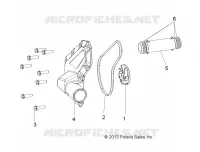 MOTEUR, WATERPUMP IMPELLER and COVER
