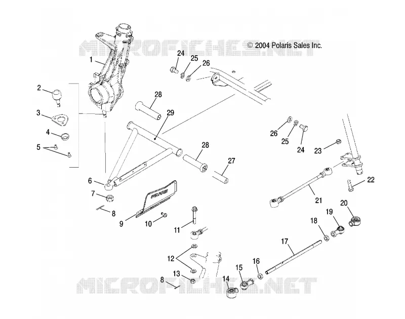 A-ARM and SUPPORT MOUNTING
