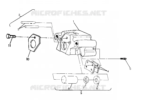 FREIN ARRIERE ASSEMBLY (4917741774035A)