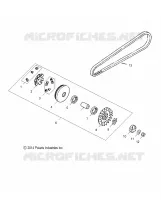 SYSTEME DE TRANSMISSION, PRIMARY CLUTCH