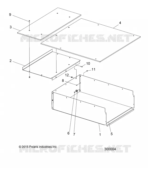 BENNE , RECESSED, COVERED