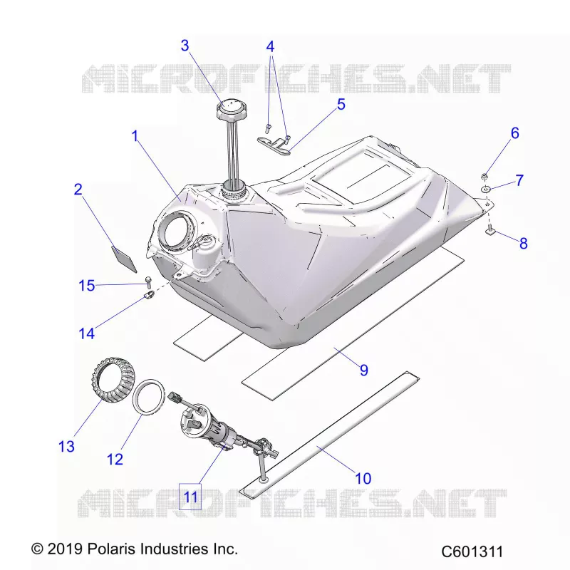 SYSTÃˆME D'ALIMENTATION, FUEL TANK ASM.