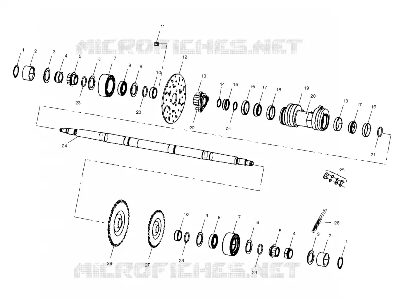ARBRE DE TRANSMISSION INTERMEDIAIRE