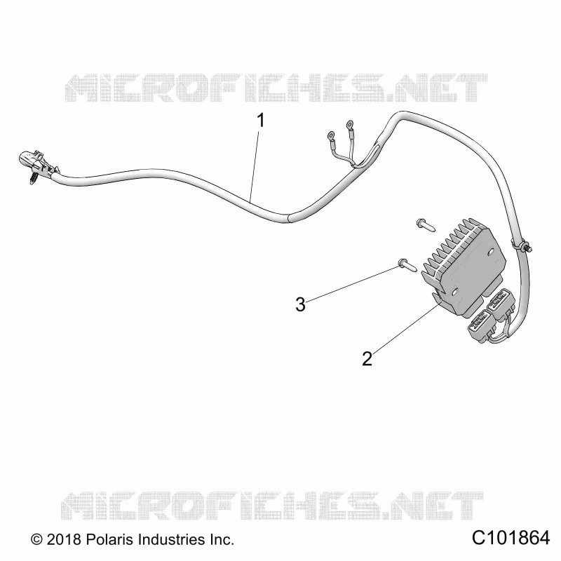 ELECTRICAL, REGULATEUR DE TENSION AND MOUNTING (FROM 11/30/2018)