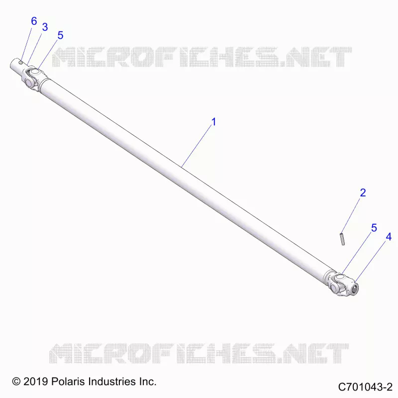 SYSTÃˆME DE TRANSMISSION, FRONT PROP SHAFT