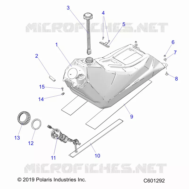 SYSTÃˆME D'ALIMENTATION, FUEL TANK ASM.