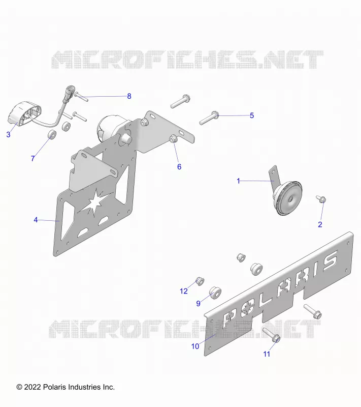 ELECTRICITE, HORN, FOG LIGHT, AND LICENSE PLATE LIGHT