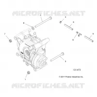 SYSTÈME DE TRANSMISSION, REAR, GEARCASE MOUNTING