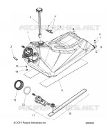 SYSTÈME D'ALIMENTATION, CARBURANT TANK ASM.