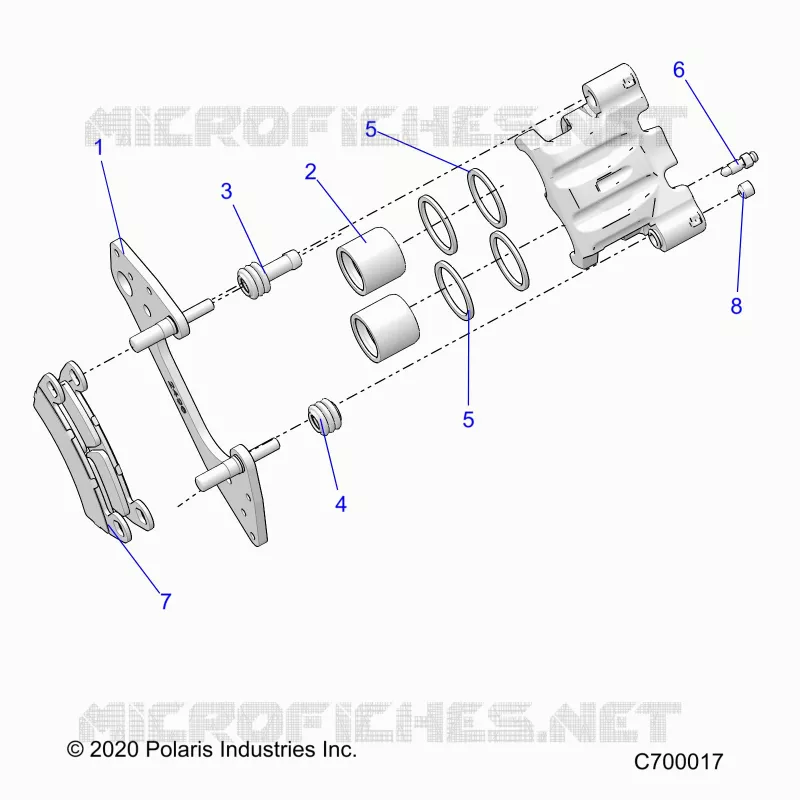 FREIN AVANT CALIPER